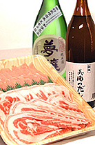 美酒鍋と夢醸純米酒のセット